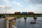 IANR locomotive trailing on L559